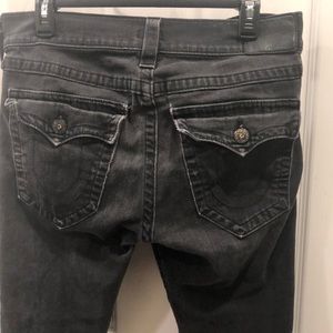 Men’s True Religion black jeans